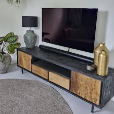 houten tv kast