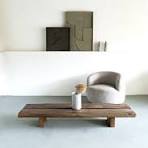 lage salontafel hout