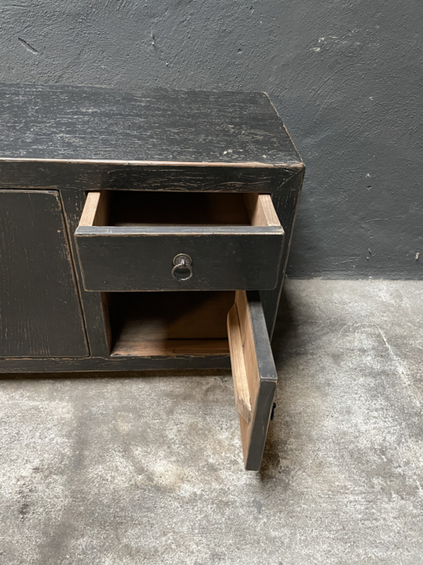 tv meubel zwart hout