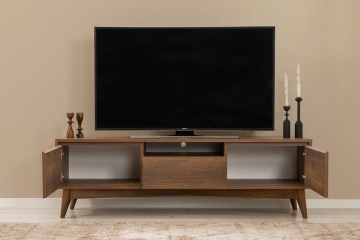 tv meubel walnoot hout