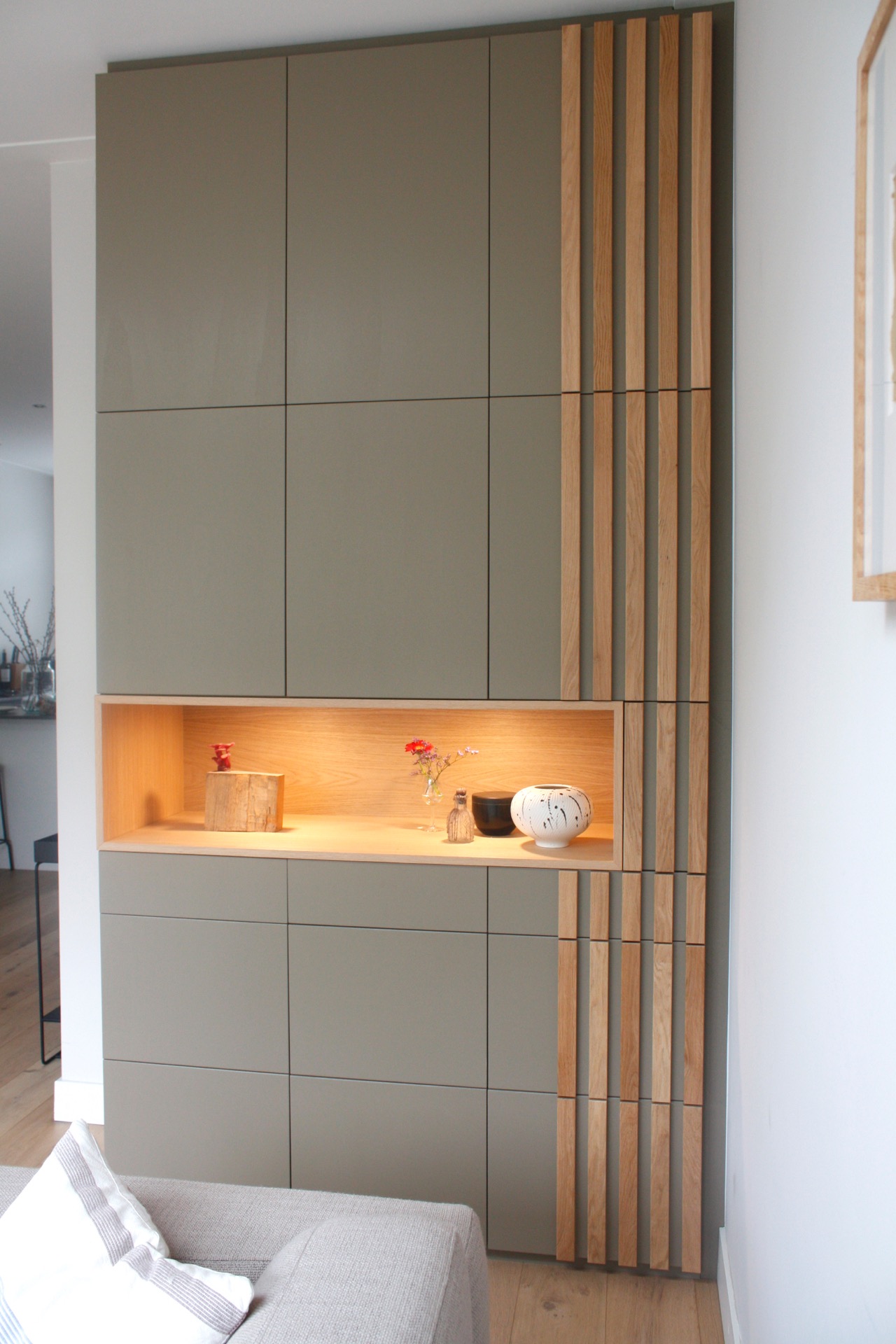 design wandkasten woonkamer