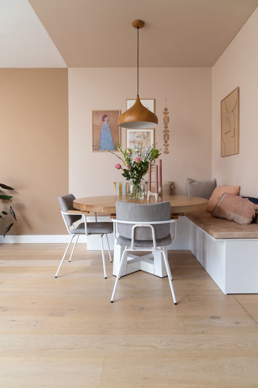 eettafel kleine woonkamer