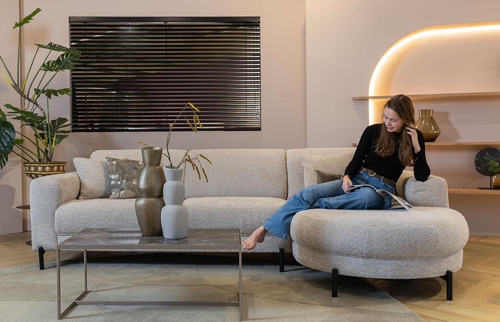 hoekbank voor kleine woonkamer