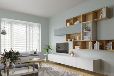 tv meubel op maat hout