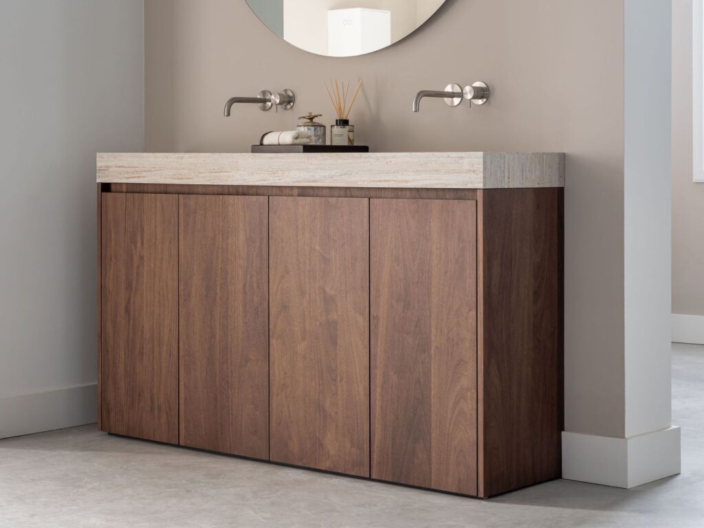 houten badkamer meubel