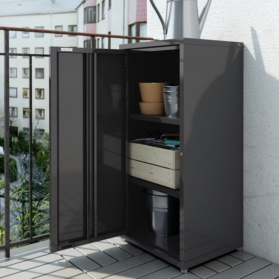 ikea kasten woonkamer zwart